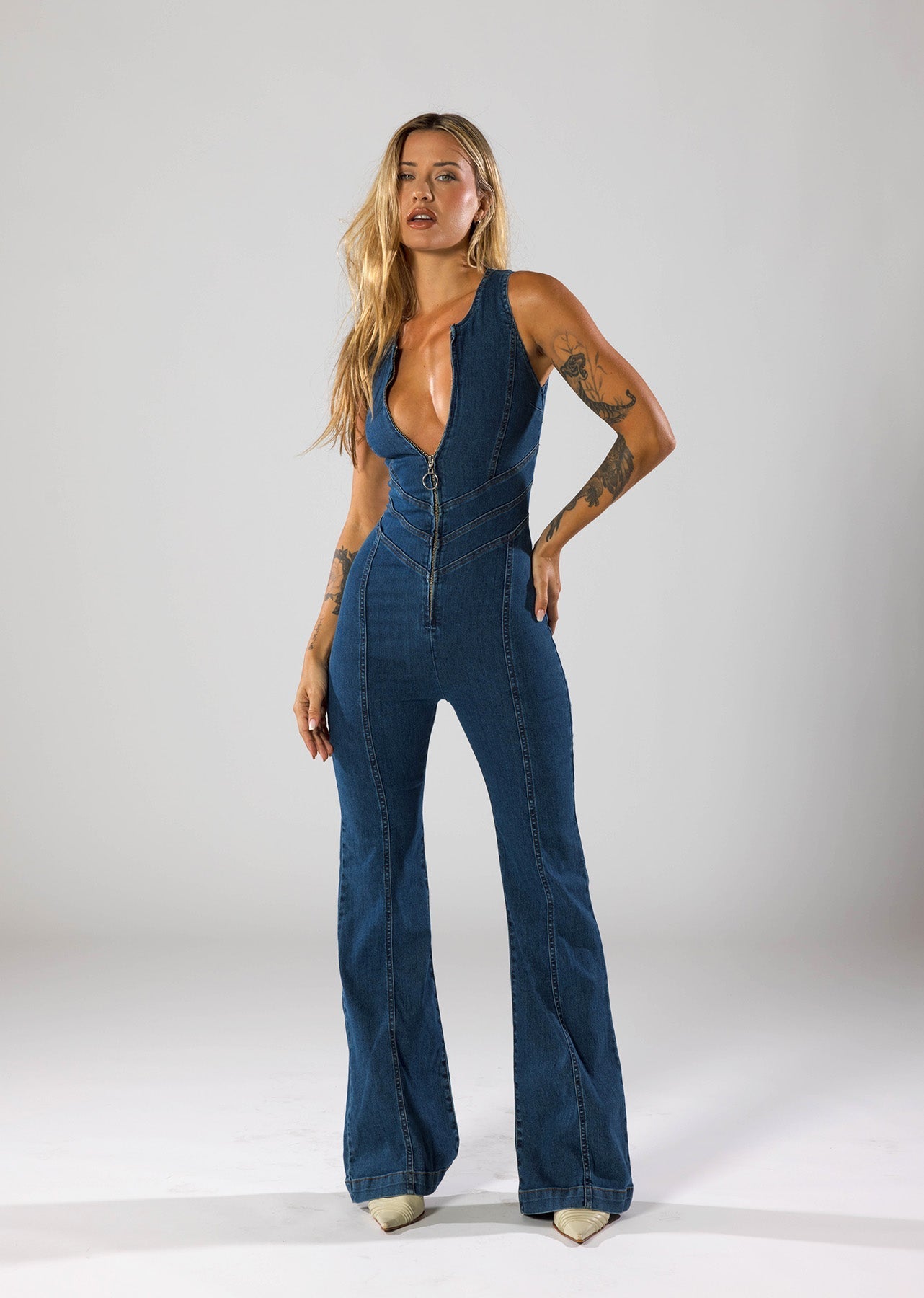 Denim Jumpsuit | 50% korting