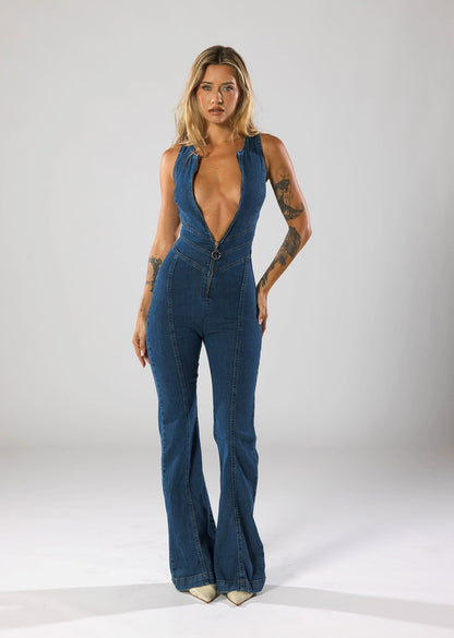 Denim Jumpsuit | 50% korting