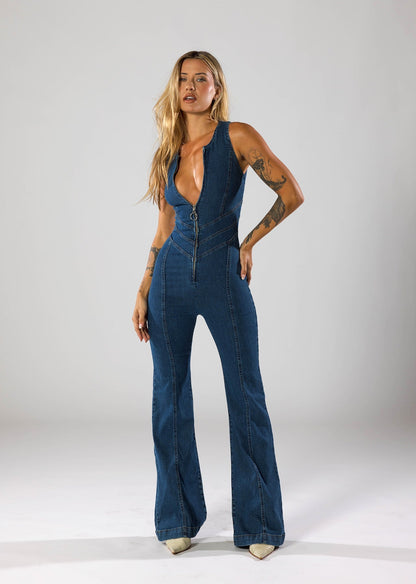 Denim Jumpsuit | 50% korting