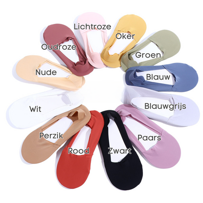 Silky Sokken | Antislip, onzichtbaar en extra sterk | 2+3 gratis